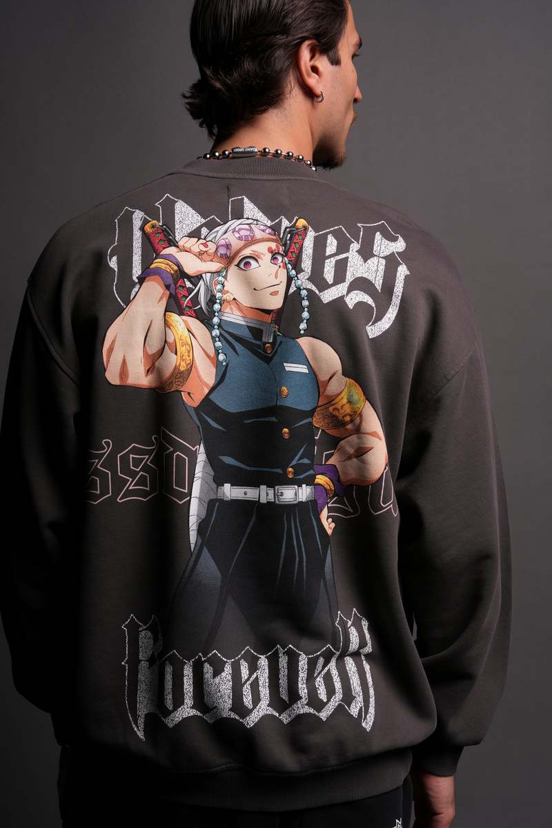 Darc Sport Breath Of Wolves London Crewneck Wolf Gray | BSEFM8493