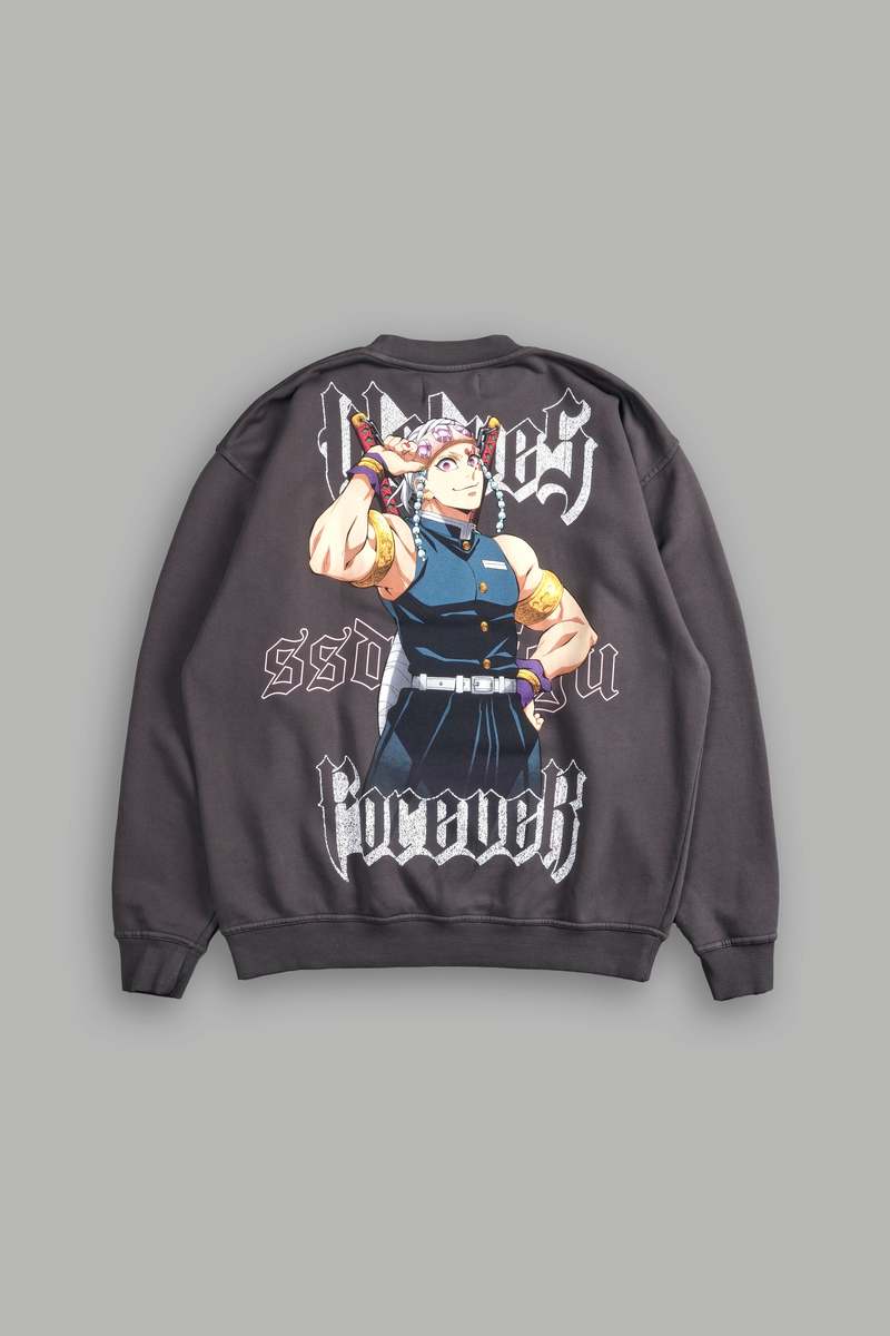 Darc Sport Breath Of Wolves London Crewneck Wolf Gray | BSEFM8493