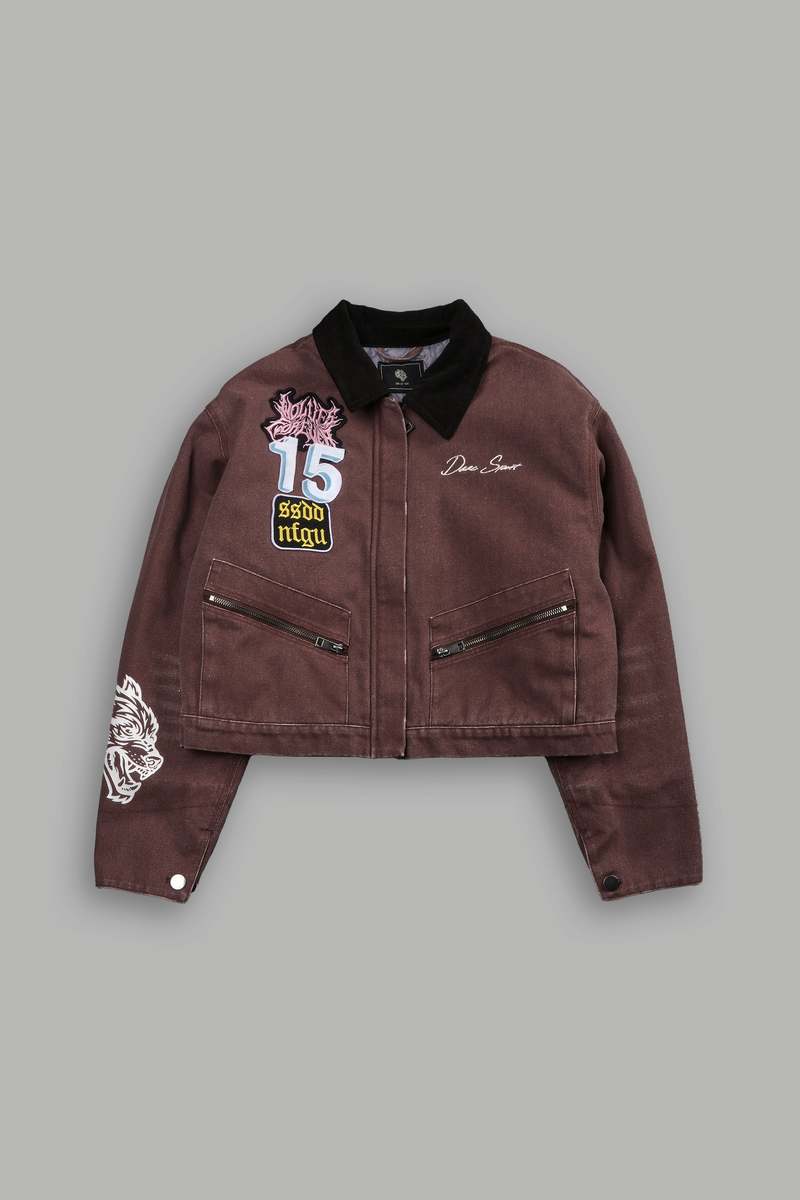 Darc Sport Built From Iron Wayland Cropped Jacket Maro | LDITR7560