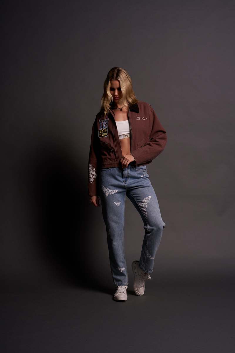 Darc Sport Built From Iron Wayland Cropped Jacket Maro | LDITR7560