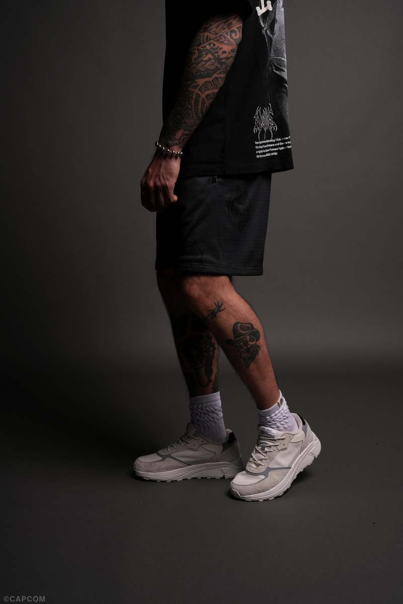 Darc Sport Club Monogram Mesh Shorts Negrii | OREKZ3891