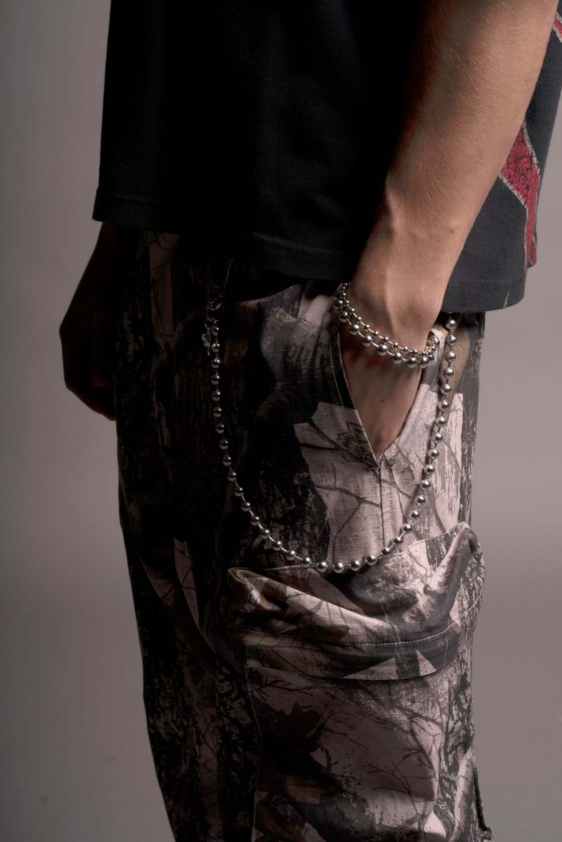 Darc Sport Death Moth 8mm Trouser Chain Stainless Steel | UYVLG9658