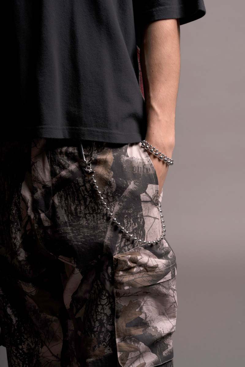 Darc Sport Death Moth 8mm Trouser Chain Stainless Steel | UYVLG9658