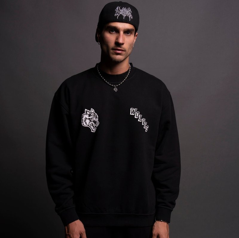 Darc Sport Journey Cornell Crewneck Negrii | SFCWM7146