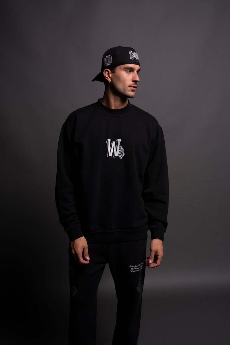 Darc Sport Our Stamp Cornell Crewneck Negrii | FTQYM5347