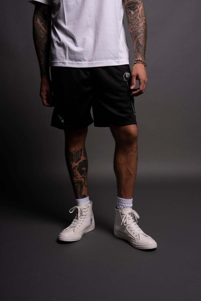Darc Sport Our Stamp Mesh Shorts Negrii | PHJWF9065