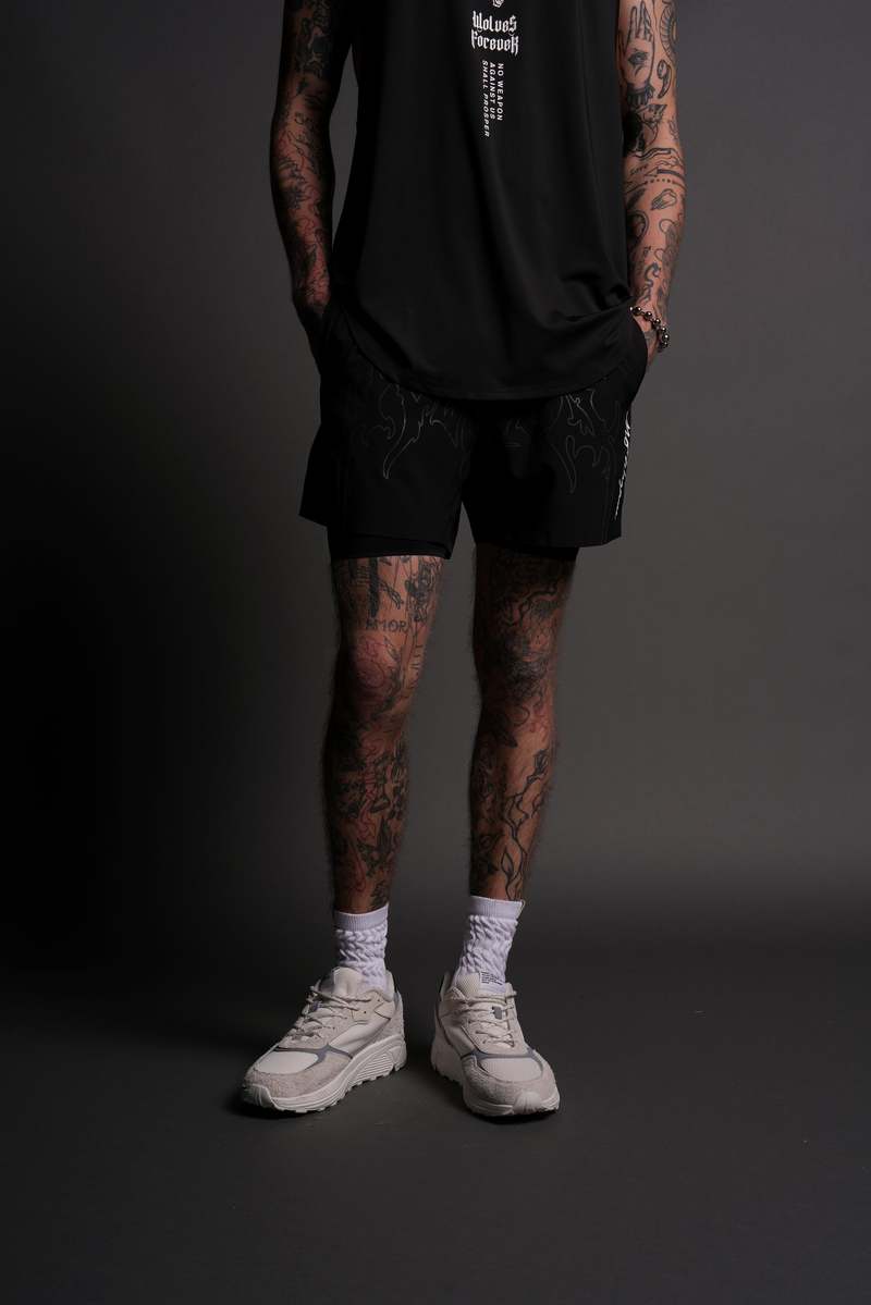 Darc Sport Passion Compression Shorts Negrii | EXTRF6539