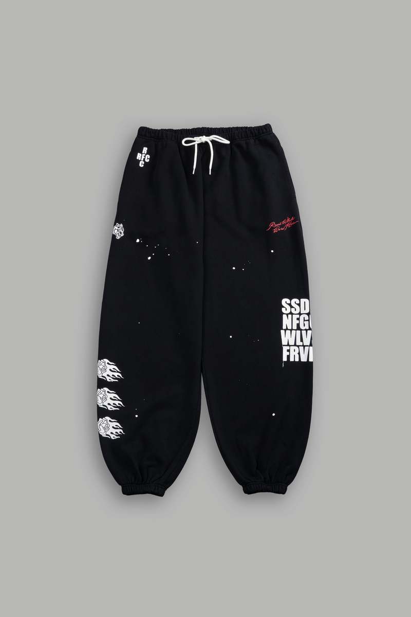 Darc Sport RFC NFGU Lounger Sweat Pants Negrii | VHPQD3297