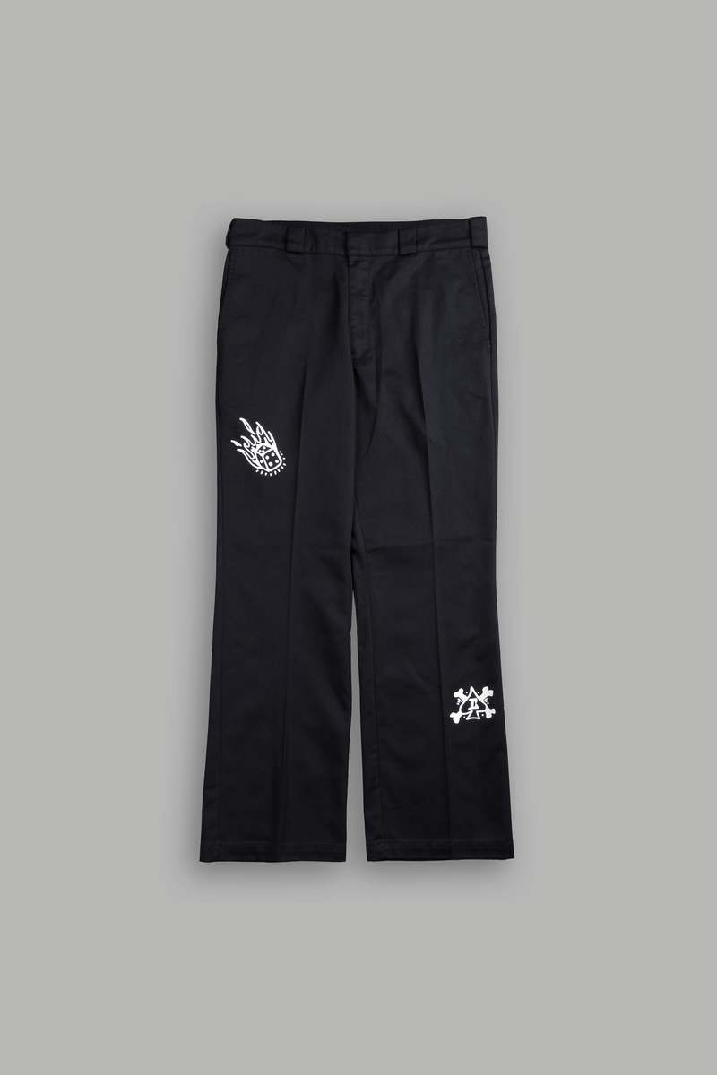 Darc Sport Roses While We're Here Rickies Pants Negrii | HRGSQ3276