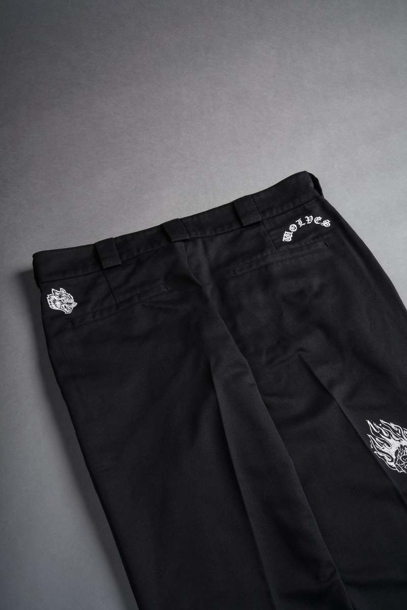 Darc Sport Roses While We're Here Rickies Pants Negrii | HRGSQ3276