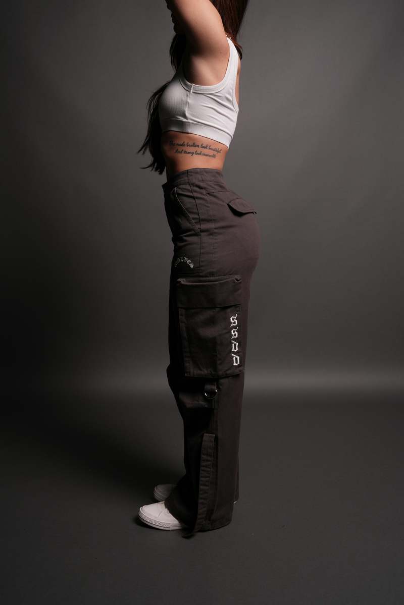 Darc Sport Wolf Chopper SSDDNFGU She Parachute Pants Wolf Gray | CTJSO4680
